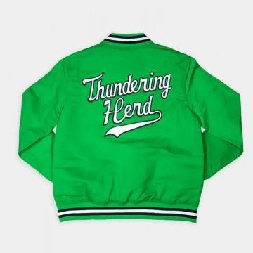 Marshall Thundering Herd Script Bomber Jacket