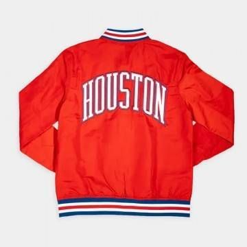 Houston Cougars Vintage UH Athletic Red Bomber Jacket