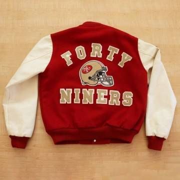 80's San Francisco 49ers Letterman Jacket 80's San Francisco 49ers Letterman Jacket