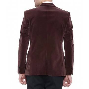 Men's Two Button Brown Jacket Men's Two Button Brown Jacket