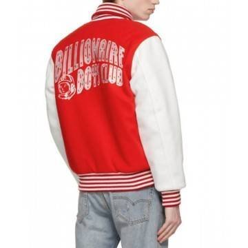 BBC Astro Varsity Red and White Jacket BBC Astro Varsity Red and White Jacket