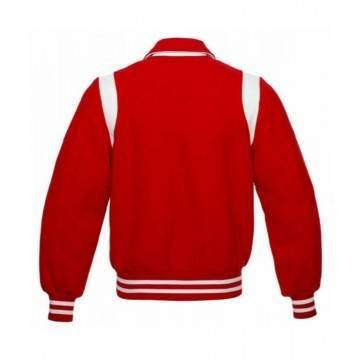 Byron Collar Letterman Varsity Baseball Jacket