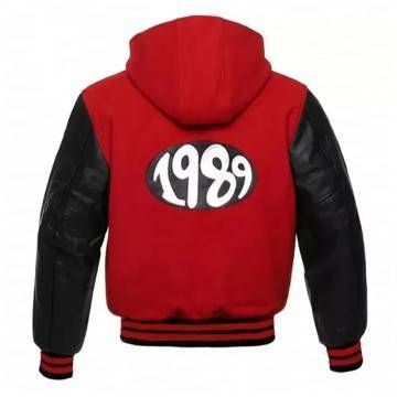 1989 Taylor Swift Red Varsity Jacket