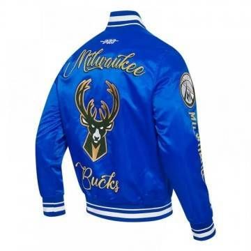 2024/25 Milwaukee Bucks City Edition Chenille Jacket