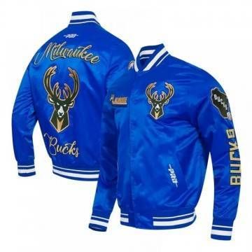 2024/25 Milwaukee Bucks City Edition Chenille Jacket
