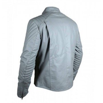 Batman Dawn Of Justice Bruce Wayne Arkham Knight Grey Leather Jacket