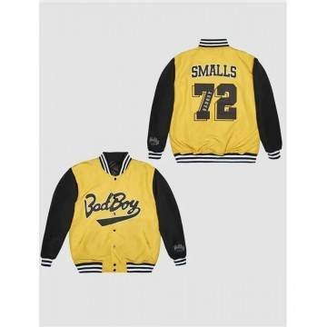 Bad Boy Notorious B.I.G 72 Varsity Yellow & Black Jacket