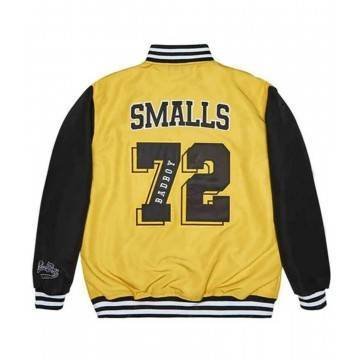 Bad Boy Notorious B.I.G 72 Varsity Yellow & Black Jacket