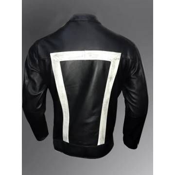 Agents of SHIELD Black Leather Jacket