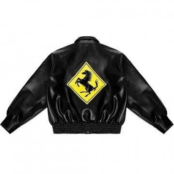 A Few Good Kids Letterman Black Leather Jacket A Few Good Kids Letterman Black Leather Jacket
