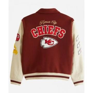 Abercrombie Kansas City Chiefs Wool Varsity Jacket