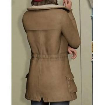 Alyson Ronan Tell Me Why Brown Coat