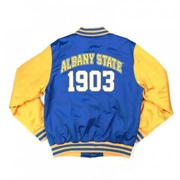 Albany State Royal and Gold Baseball Jacket