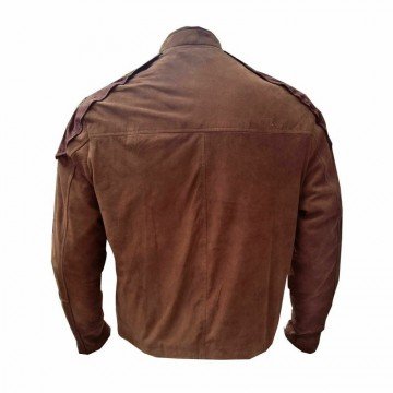 Battlestar Galactica Warriors Viper Pilot Suede Leather Jacket