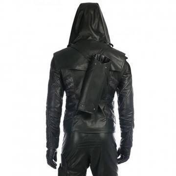 Arrow Season 5 Prometheus Hooded Jacket Arrow Season 5 Prometheus Hooded Jacket