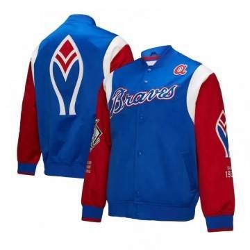 Atlanta Braves Cooperstown Team Origins Satin Jacket Atlanta Braves Cooperstown Team Origins Satin Jacket