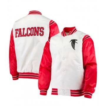 Atlanta Falcons Starter Red & White Jacket