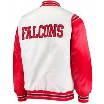 Atlanta Falcons Starter Red & White Jacket
