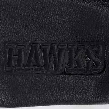 Atlanta Hawks Triple Black Varsity Wool & Leather Jacket