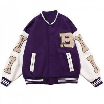 Skeleton Baseball Jacket