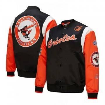 Baltimore Orioles Cooperstown Team Origins Satin Jacket