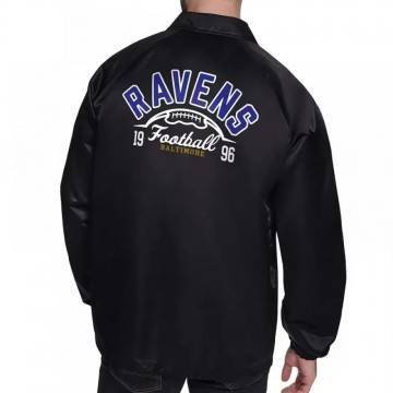 Baltimore Ravens Retro Logo Coaches Jacket Baltimore Ravens Retro Logo Coaches Jacket