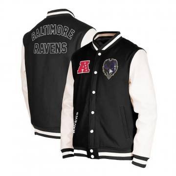 Baltimore Ravens Third Down Varsity Jacket