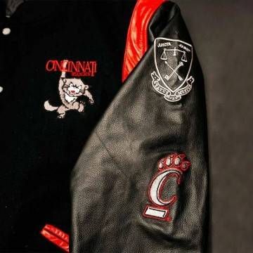 Black Owned UC Varsity Jacket Black Owned UC Varsity Jacket