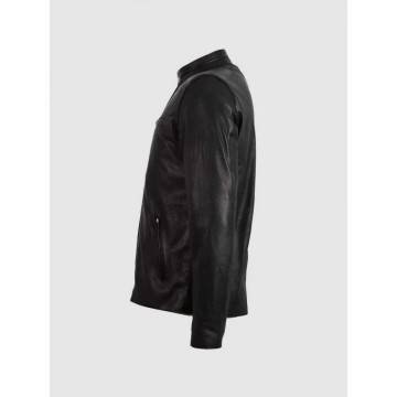 Black Cafe Racer Summer Jacket