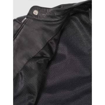 Black Cafe Racer Summer Jacket