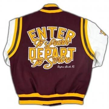 Bethune-Cookman Motto 2.0 Letterman Jacket