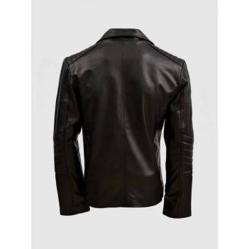 Biker Jacket in Sheep Leather Biker Jacket in Sheep Leather