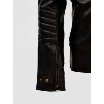 Biker Jacket in Sheep Leather Biker Jacket in Sheep Leather