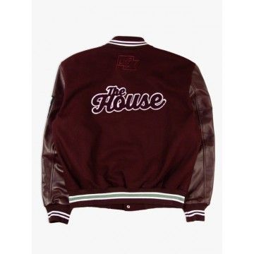 Morehouse College Maroon Letterman Jacket
