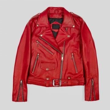 Blood Red Commando Leather...