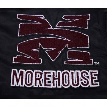 Morehouse College Classic Rib Satin Jacket