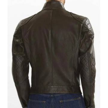 Brooklands Biker Diamond Quilted Leather Jacket Brooklands Biker Diamond Quilted Leather Jacket