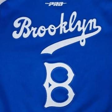 Brooklyn Dodgers Logo Game Day Royal Jacket