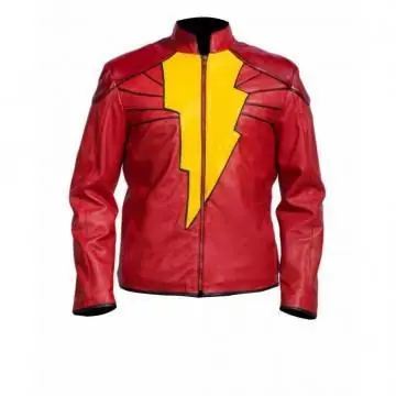 Captain Shazam Logo Red...