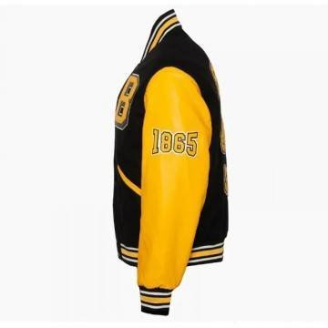 Bowie State University Black & Gold Varsity Jacket
