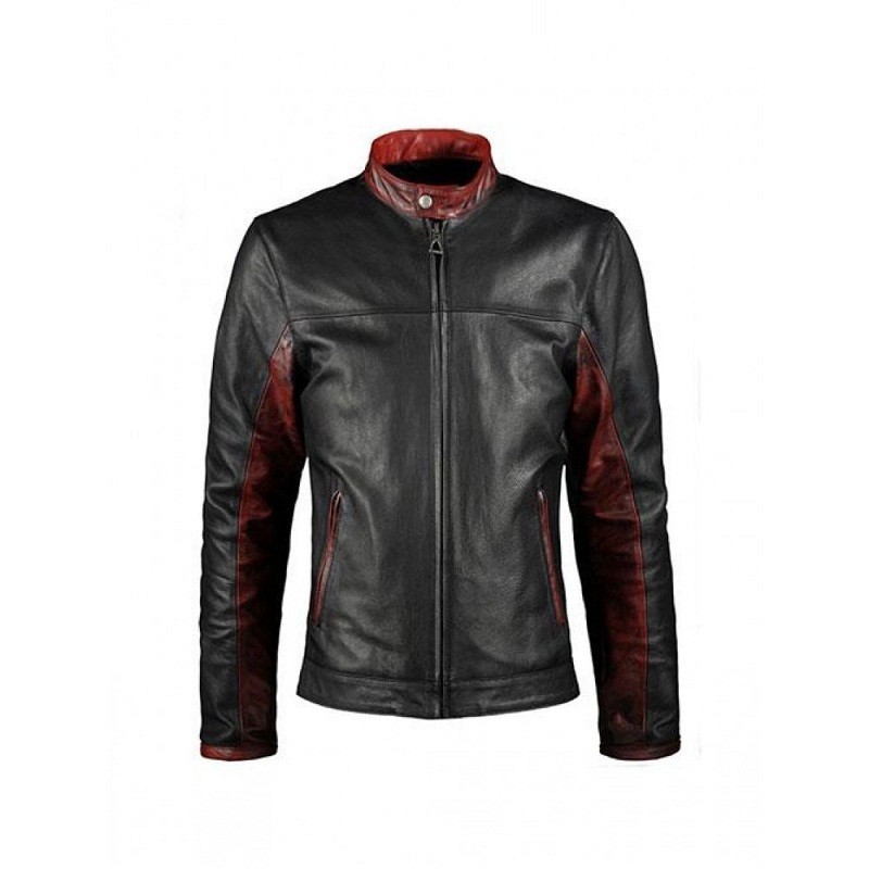 Crusader Dark Knight Thrix Leather Jacket