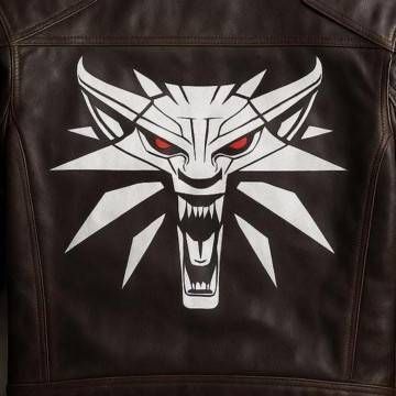 Cyberpunk 2077 Wolf School Leather Jacket
