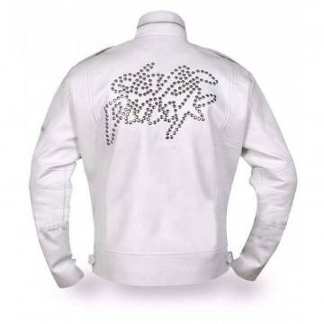 Daft Punk White Leather...