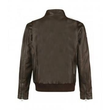 Call of Duty WWII Brown Leather Jacket