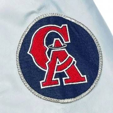 California Angels Blue & Gray Varsity Jacket