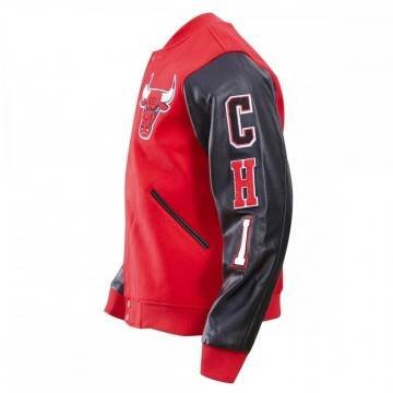Chicago Bulls Classic Red Wool Varsity Jacket Chicago Bulls Classic Red Wool Varsity Jacket