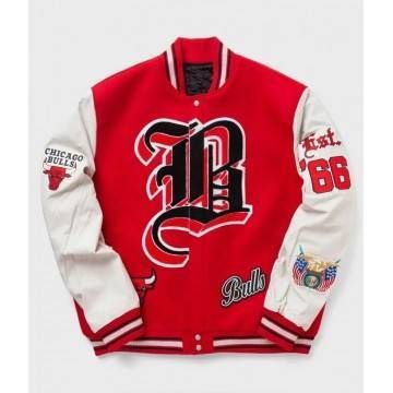 Chicago Bulls Red Wool &...
