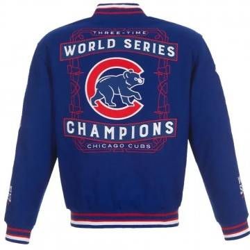 Chicago Cubs Championship Wool Jacket