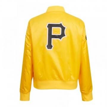 Classic Pittsburgh Pirates Yellow Satin Jacket