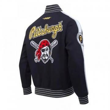 Pittsburgh Pirates Current Logo Black Game Day Jacket